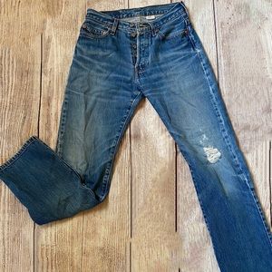 Men’s 501 Levi’s Button Fly Jeans